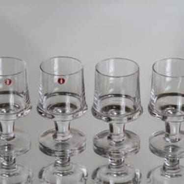 Iittala Marski lasit, 6 cl, 4 kpl, suunnittelija Tapio Wirkkala, 6 cl, pieni