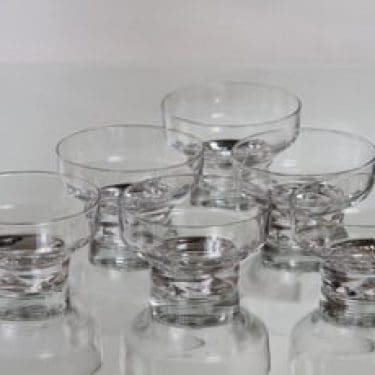 Iittala Jäänsärkijä jälkiruokakulhot, 20 cl, 6 kpl, suunnittelija Tapio Wirkkala, 20 cl