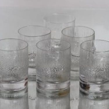 Iittala Niva lasit, 20 cl, 6 kpl, suunnittelija Tapio Wirkkala, 20 cl