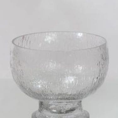 Iittala Kekkerit kulho, kirkas, suunnittelija Timo Sarpaneva,