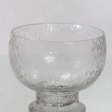 Iittala Kekkerit kulho, kirkas, suunnittelija Timo Sarpaneva,