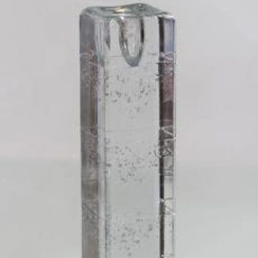 Iittala Arkipelago kynttilänjalka, kirkas, suunnittelija Timo Sarpaneva, suuri