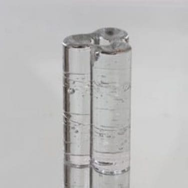 Iittala Arkipelago kynttilänjalka, kirkas, suunnittelija Timo Sarpaneva,