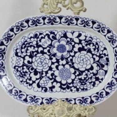 Arabia Gardenia vati, suunnittelija Esteri Tomula, soikea, serikuva