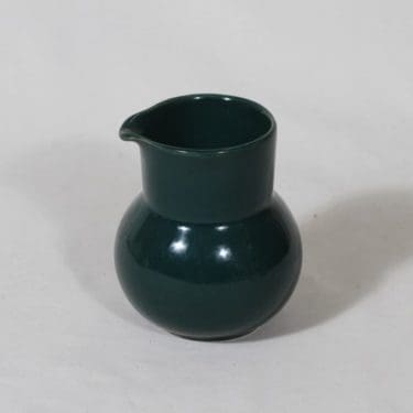 Arabia Kilta kermapullo, vihreä, suunnittelija Kaj Franck,