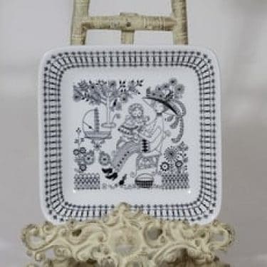 Arabia Emilia vati, suunnittelija Raija Uosikkinen, pieni, kuparipainokoriste