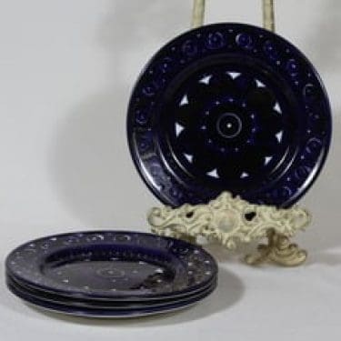 Arabia Valencia lautaset, pieni, 4 kpl, suunnittelija Ulla Procope, pieni