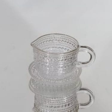 Nuutajärvi Kastehelmi kermakko, kirkas, suunnittelija Oiva Toikka,