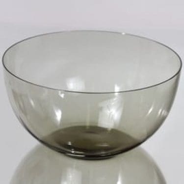 Nuutajärvi 1329 kulho, harmaa, suunnittelija Kaj Franck,