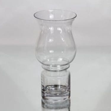 Riihimäen lasi Tulppaani maljakko, kirkas, suunnittelija Tamara Aladin,