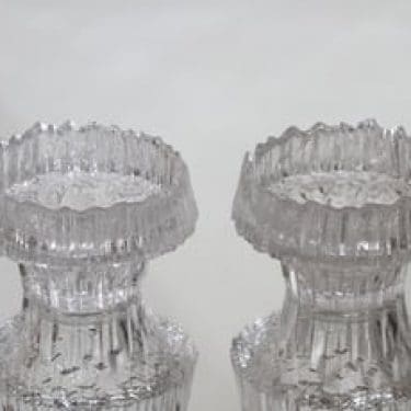 Iittala Stellaria tuikkulyhdyt, kirkas, 2 kpl, suunnittelija Tapio Wirkkala,