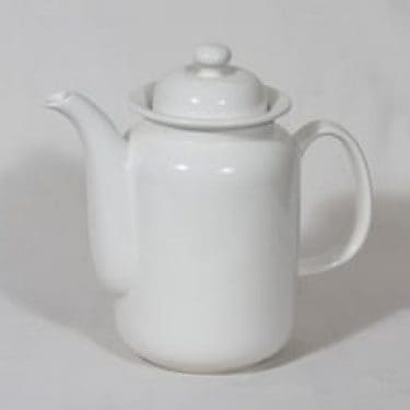 Arabia Arctica kahvikaadin, valkoinen, suunnittelija ,