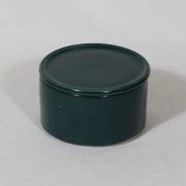 Arabia Kilta purnukka, vihreä lasite, suunnittelija Kaj Franck,