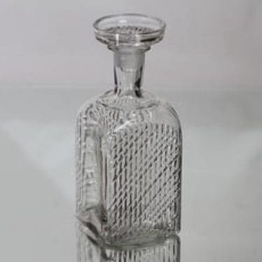 Riihimäen lasi Flindari karahvi, 50 cl, suunnittelija Nanny Still, 50 cl