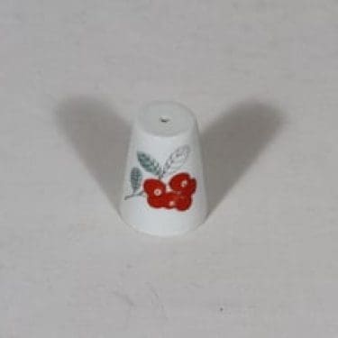 Arabia Marja sirotin, suunnittelija Esteri Tomula, painettu ja käsinmaalattu, retro