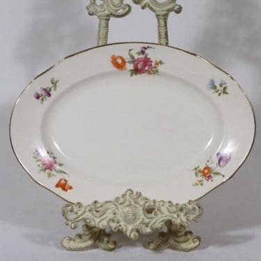 Arabia Kesäkukka vati, suunnittelija , pieni, soikea, siirtokuva