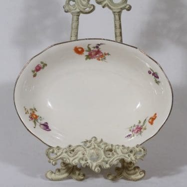 Arabia Kesäkukka kulho, suunnittelija , pieni, soikea, siirtokuva