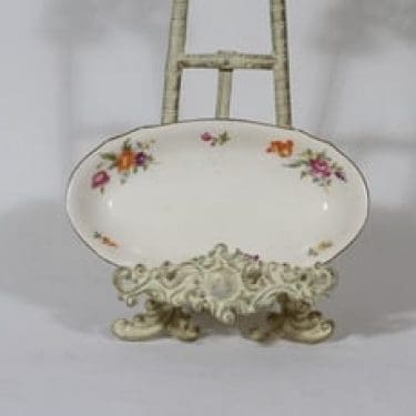 Arabia Kesäkukka vati, suunnittelija , pieni, soikea, siirtokuva