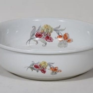 Arabia kukkakuvio pesuvati, suunnittelija , suuri, siirtokuva