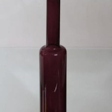 Riihimäen lasi Koristepullo koristepullo, signeerattu, suunnittelija Nanny Still, signeerattu