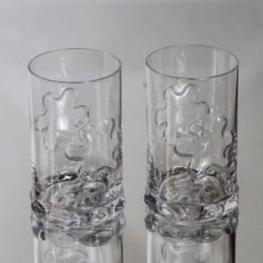 Riihimäen lasi Kasperi grogilasit, 38 cl, 2 kpl, suunnittelija Erkkitapio Siiroinen, 38 cl