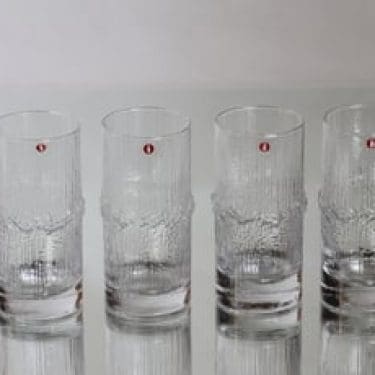 Iittala Niva lasit, 20 cl, 4 kpl, suunnittelija Tapio Wirkkala, 20 cl