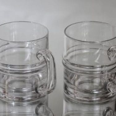 Iittala Pisaranrengas tuopit, 50 cl, 2 kpl, suunnittelija Timo Sarpaneva, 50 cl