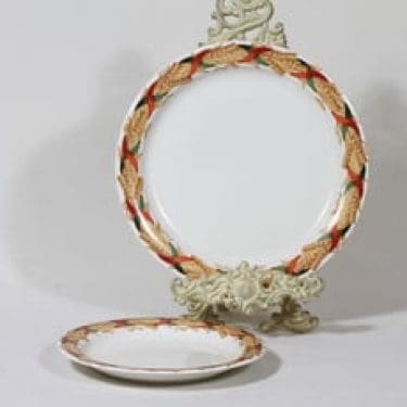 Arabia Santa Arctica lautaset, eri kokoja, 2 kpl, suunnittelija , eri kokoja, serikuva, jouluaihe