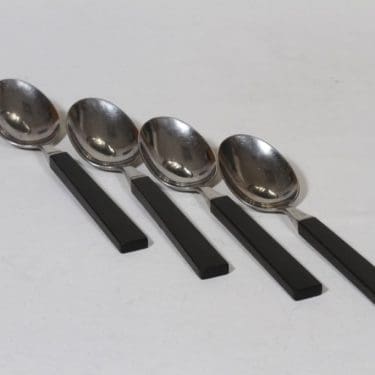 Fiskars Triennale lusikat 4 kpl, teräs/palisanteri, 4 kpl, suunnittelija Bertel Gardberg, teräs/palisanteri