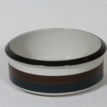 Arabia Kaira kulho, suunnittelija Anja Jaatinen-Winquist, raitakoriste