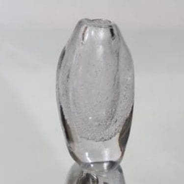 Iittala 3242 taide-esine, signeerattu, suunnittelija Tapio Wirkkala, signeerattu, massiivinen