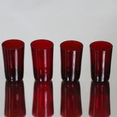 Nuutajärvi 1153 snapsilasit, 4 cl, 4 kpl, suunnittelija Kaj Franck, 4 cl