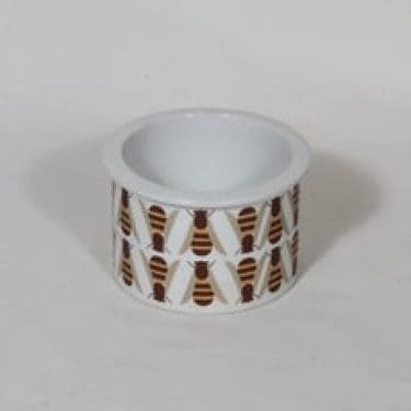 Arabia Pomona purnukka, hunaja, suunnittelija Raija Uosikkinen, hunaja, pieni, serikuva, retro