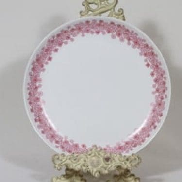 Arabia Leena vati, vihreä lasite, suunnittelija Raija Uosikkinen, serikuva, retro