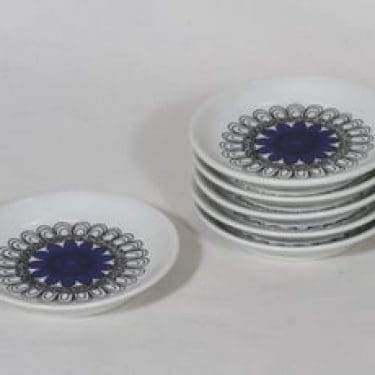 Arabia Pastoraali lautaset, 6 kpl, suunnittelija Esteri Tomula, pieni, serikuva