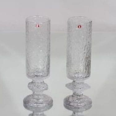 Iittala Senaattori kuohuviinilasit, 18 cl, 2 kpl, suunnittelija Timo Sarpaneva, 18 cl
