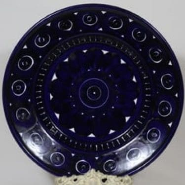 Arabia Valencia hedelmävati, käsinmaalattu, suunnittelija Ulla Procope, käsinmaalattu, suuri, signeerattu