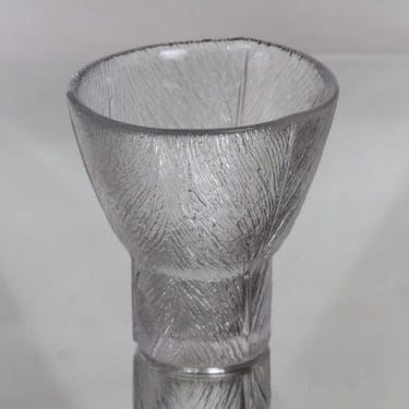 Iittala Tuulikki 1520 maljakko, kirkas, suunnittelija Valto Kokko,