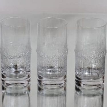 Iittala Niva lasit, 35 cl, 3 kpl, suunnittelija Tapio Wirkkala, 35 cl