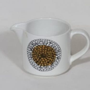 Arabia Kehäkukka kaadin, suunnittelija Esteri Tomula, pieni, serikuva, retro