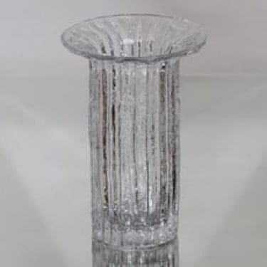 Iittala Vertica maljakko, signeerattu, suunnittelija Timo Sarpaneva, signeerattu