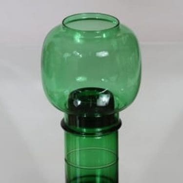 Iittala Tuikku kynttilälyhty, vihreä, suunnittelija Heikki Orvola,