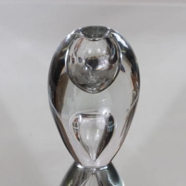 Iittala Kyynelpisara taidelasi, signeerattu, suunnittelija Timo Sarpaneva, signeerattu, masiivinen