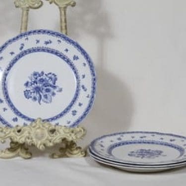 Arabia Suomen kukka lautaset, pieni, 4 kpl, suunnittelija , pieni, kuparipainokoriste