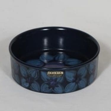 Arabia HLA kulho, käsinmaalattu, suunnittelija Hilkka-Liisa Ahola, käsinmaalattu, pieni, signeerattu