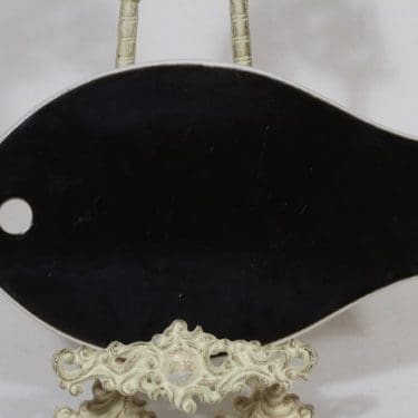 Arabia talouslevy, ruskea lasite, suunnittelija Kaarina Aho,