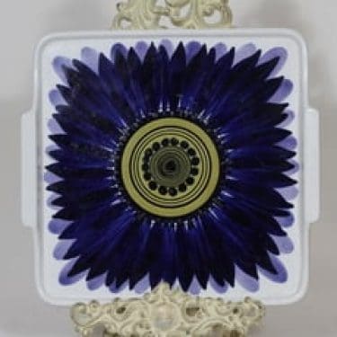 Arabia AJ 61 tarjotin, käsinmaalattu, suunnittelija Svea Granlund, käsinmaalattu, signeerattu