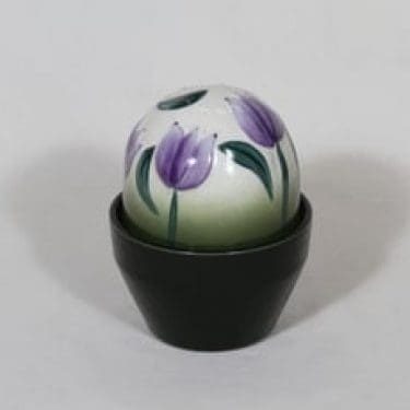 Arabia koriste-esinen, Ikikukka, suunnittelija Heljä Liukko-Sundström, Ikikukka, käsinmaalattu, signeerattu, pieni