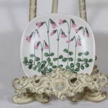 Arabia Botanica koristelautanen, Vanamo, suunnittelija Esteri Tomula, Vanamo, pieni, serikuva