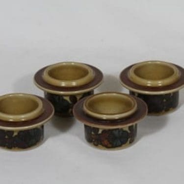 Arabia Otso munakupit, 4 kpl, suunnittelija Raija Uosikkinen, erikoiskoriste, retro